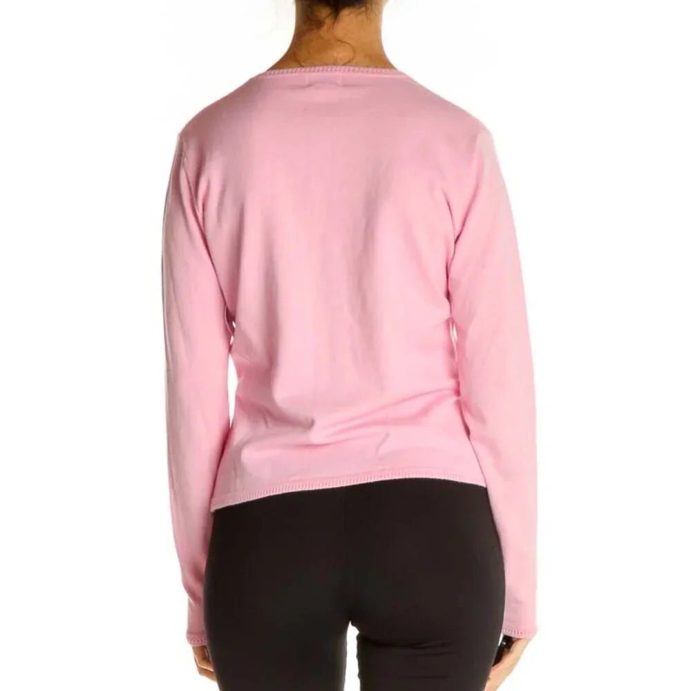 Lilly pulitzer Pink Solid All Day Wear Cardigan - Picture 3 of 4